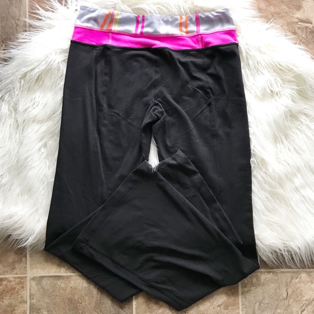 LULULEMON reversible wide leg yoga pants - Picture 1 of 8